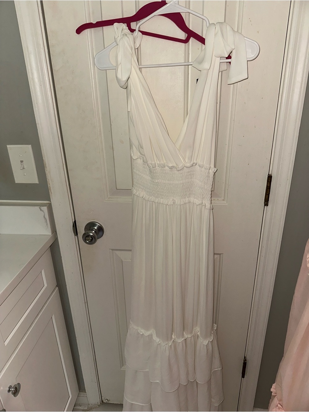 Strut and Bolt white Maxi Dress size S